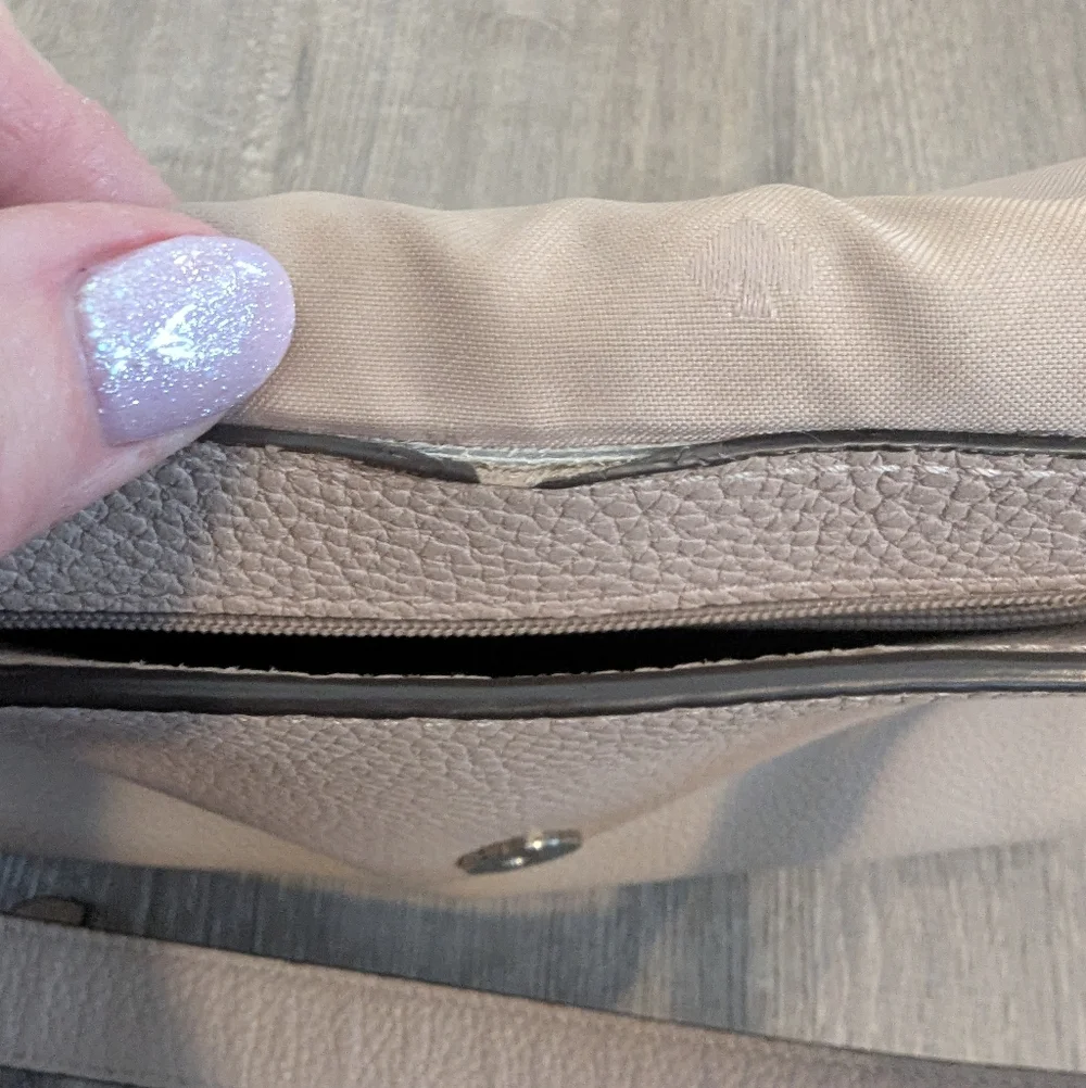 Kate Spade Leila Pebbled Leather Flap Shoulder Bag.